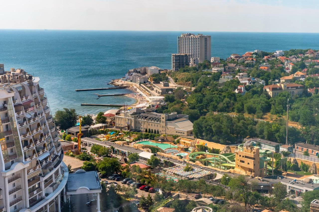 Vip Level Sea View Apartment Odessa Esterno foto